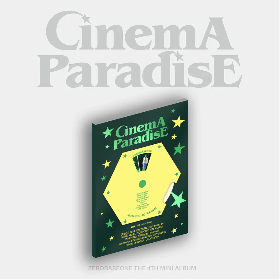 ZEROBASEONE 4TH MINI ALBUM - CINEMA PARADISE