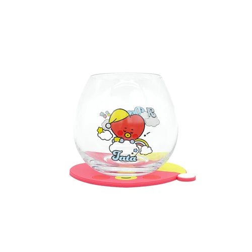 BT21© Glass Cup + Coaster (Japan Edition)
