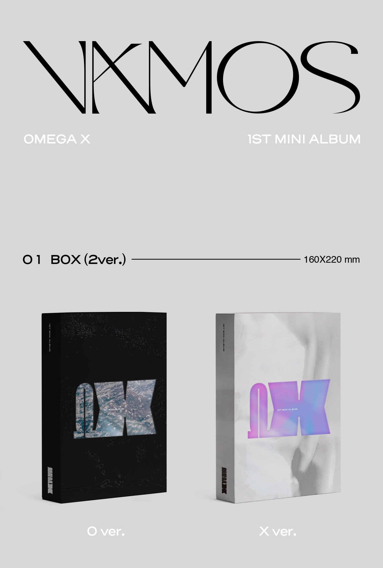 OMEGA X MINI ALBUM VOL. 1 - VAMOS