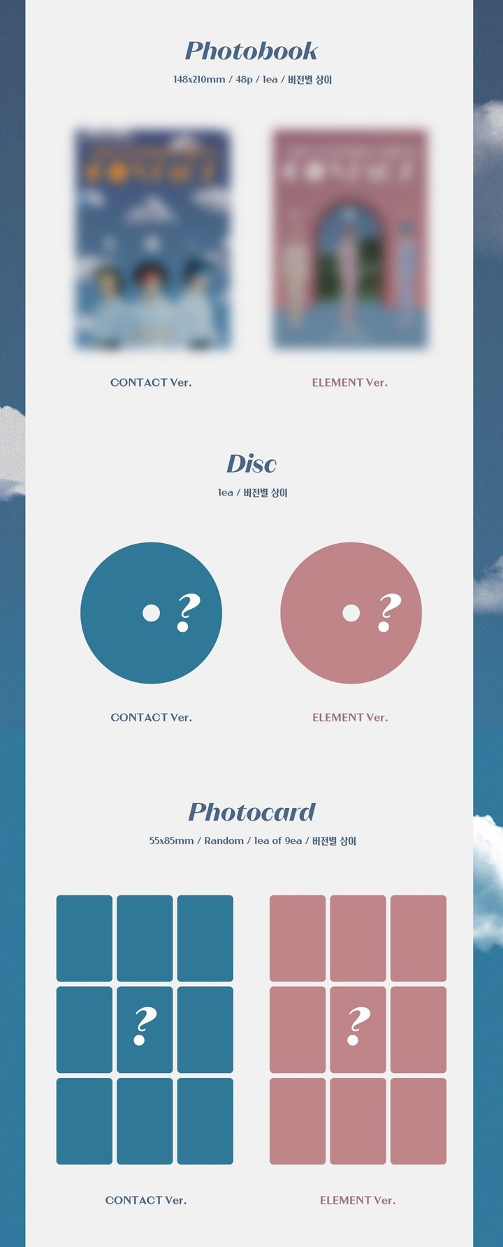 BDC EP Album Vol. 3 - THE INTERSECTION : CONTACT (Photobook Version)