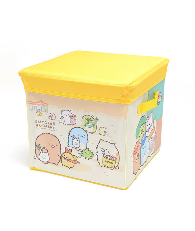 SUMIKKO GURASHI© Characters Folding Box Seat with Storage (Japan Edition)