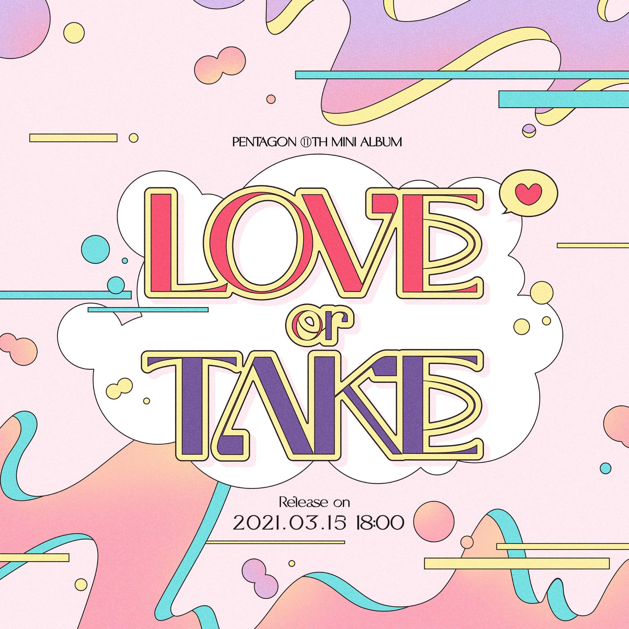 PENTAGON MINI ALBUM VOL. 11 - LOVE OR TAKE