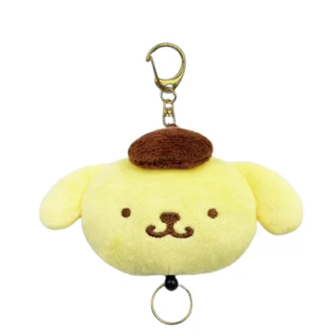 SANRIO© Head Plush Key Holder (6 Characters) (Japan Edition)