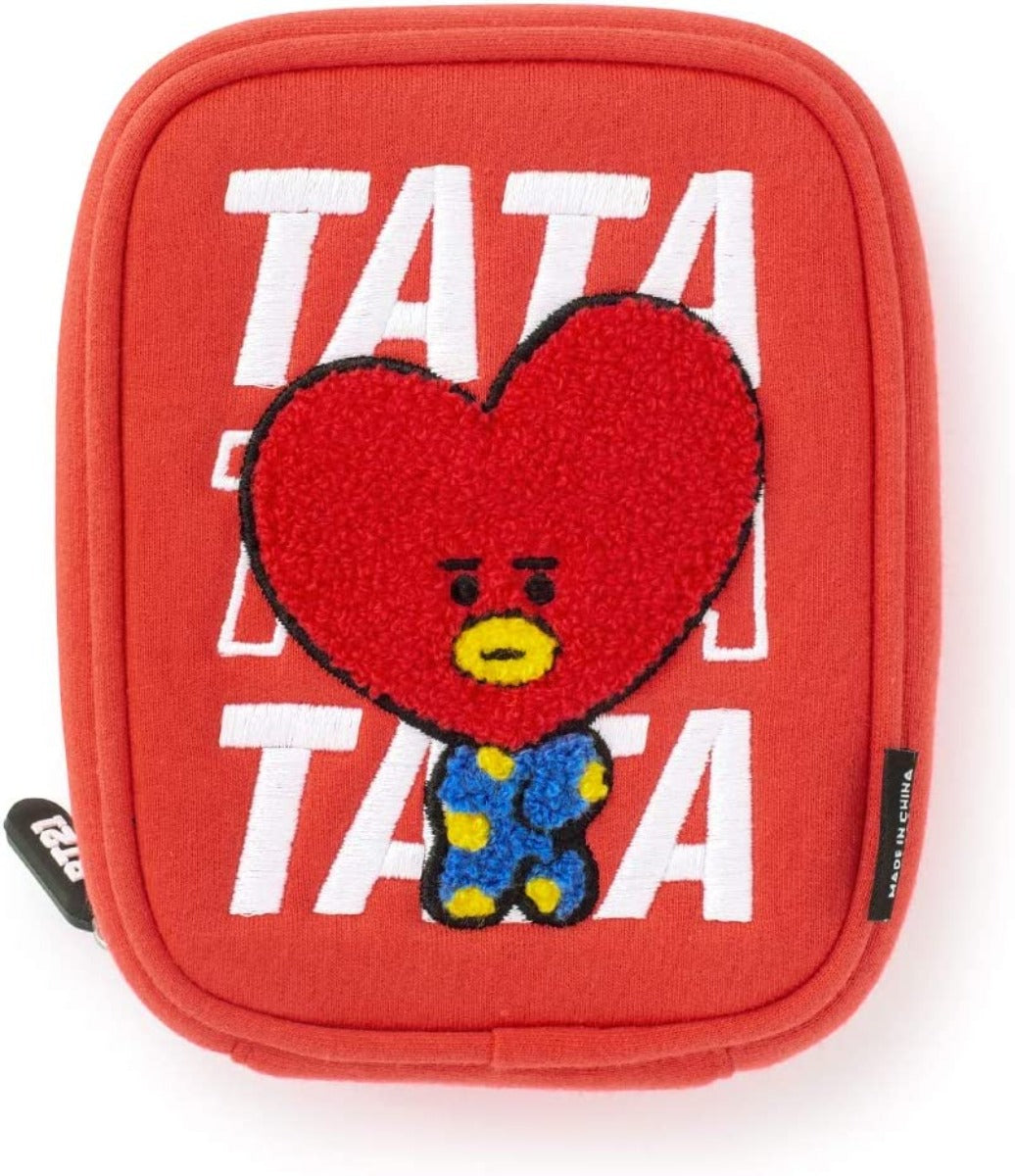 BT21© Tata Red/White Cable Pouch