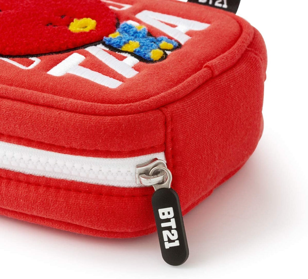 BT21© Tata Red/White Cable Pouch