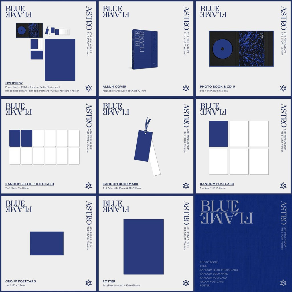 ASTRO MINI ALBUM VOL. 6 - BLUE FLAME