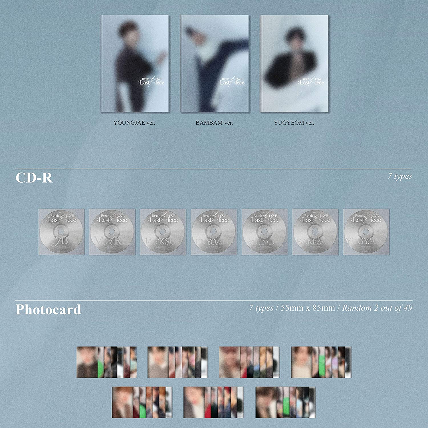 GOT7 VOL. 4 - BREATH OF LOVE : LAST PIECE