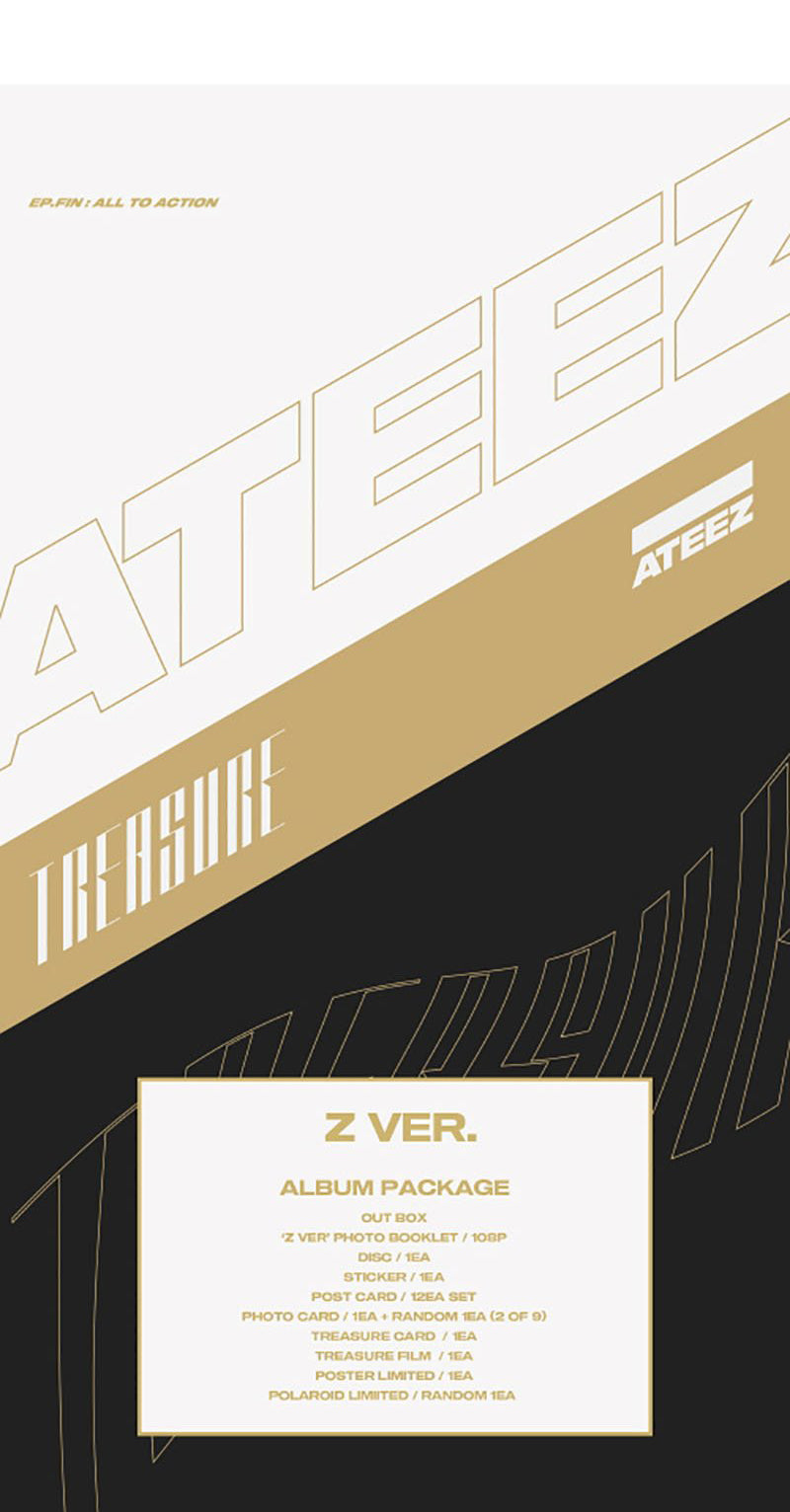 ATEEZ VOL. 1 - TREASURE EP.FIN : ALL TO ACTION