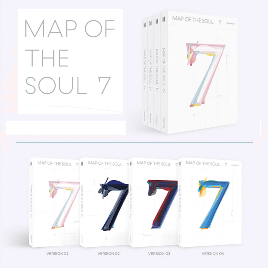 BTS - VOL4 [MAP OF THE SOUL : 7] Official Poster: Version 4