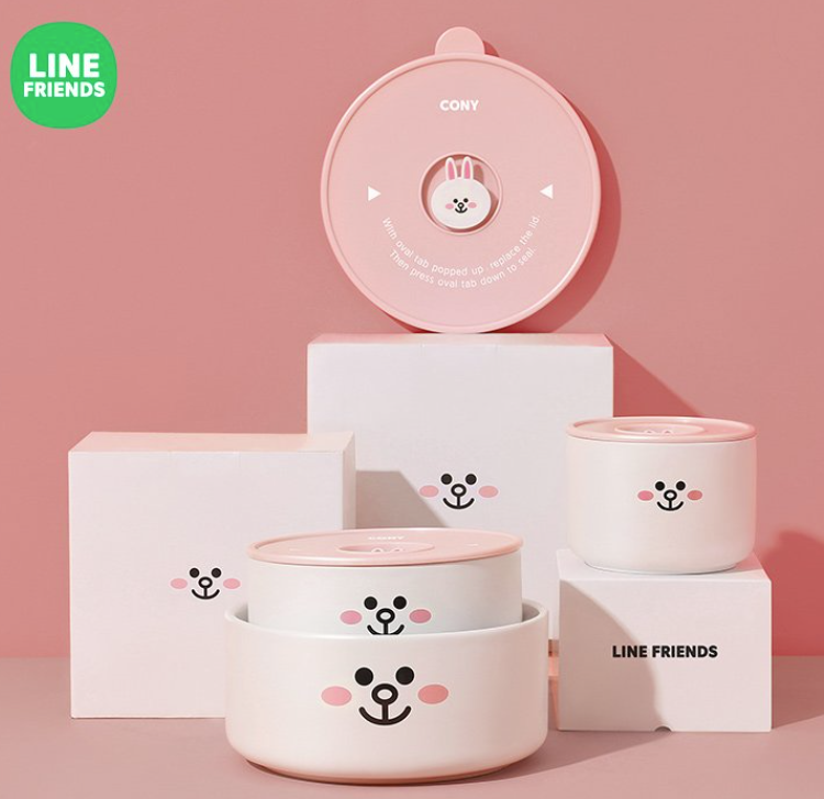 LINE FRIENDS© Sally / Cony Food Container 3 Size