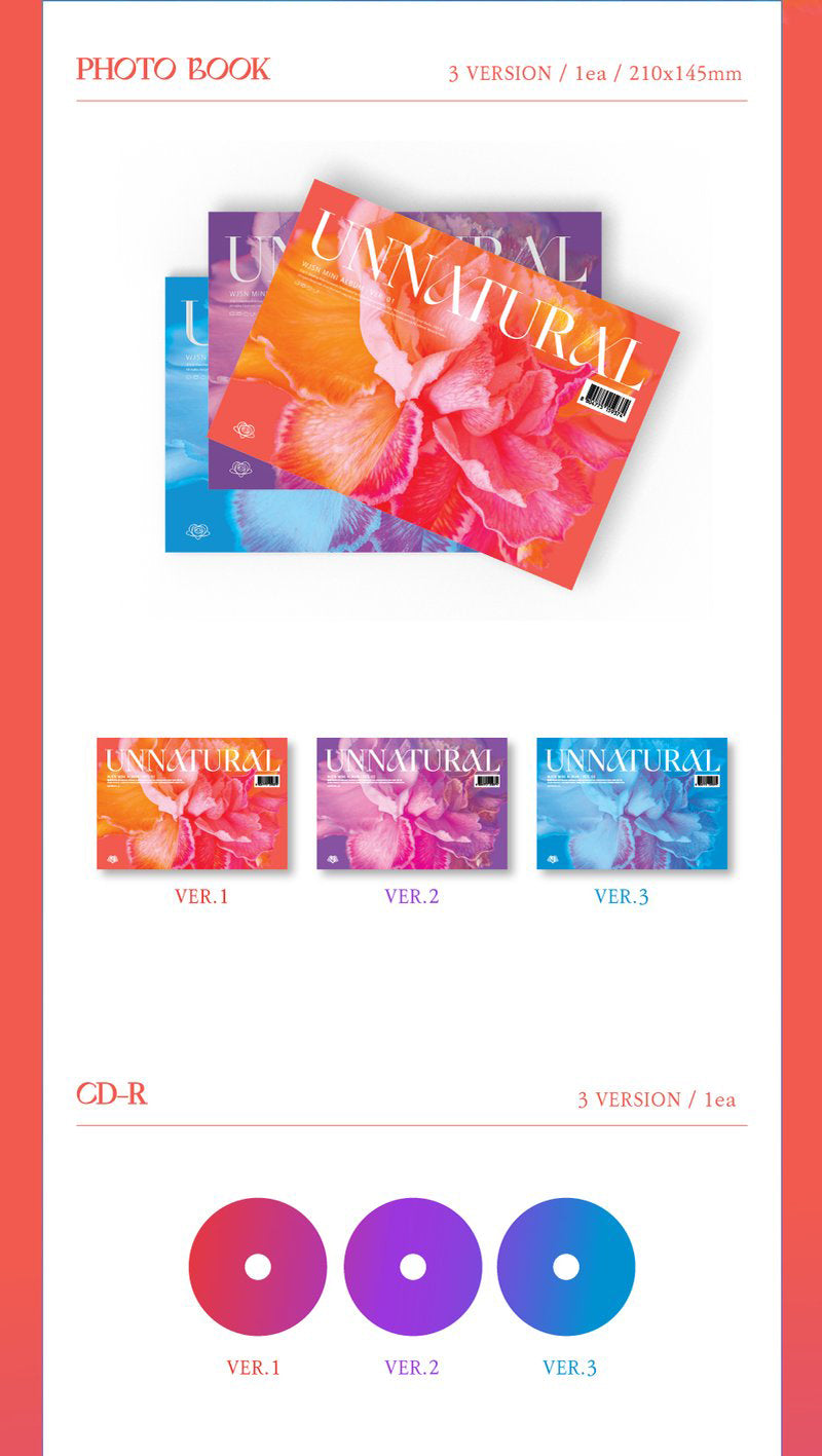 WJSN MINI ALBUM VOL. 9 - UNNATURAL (RANDOM VERSION)