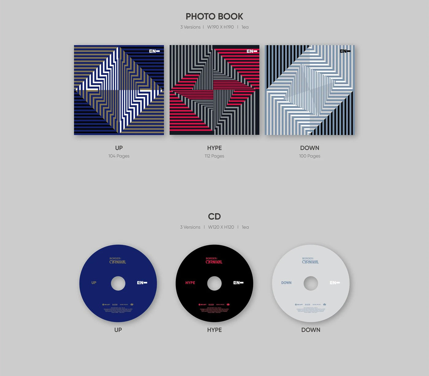 ENHYPEN MINI ALBUM VOL. 2 - BORDER: CARNIVAL