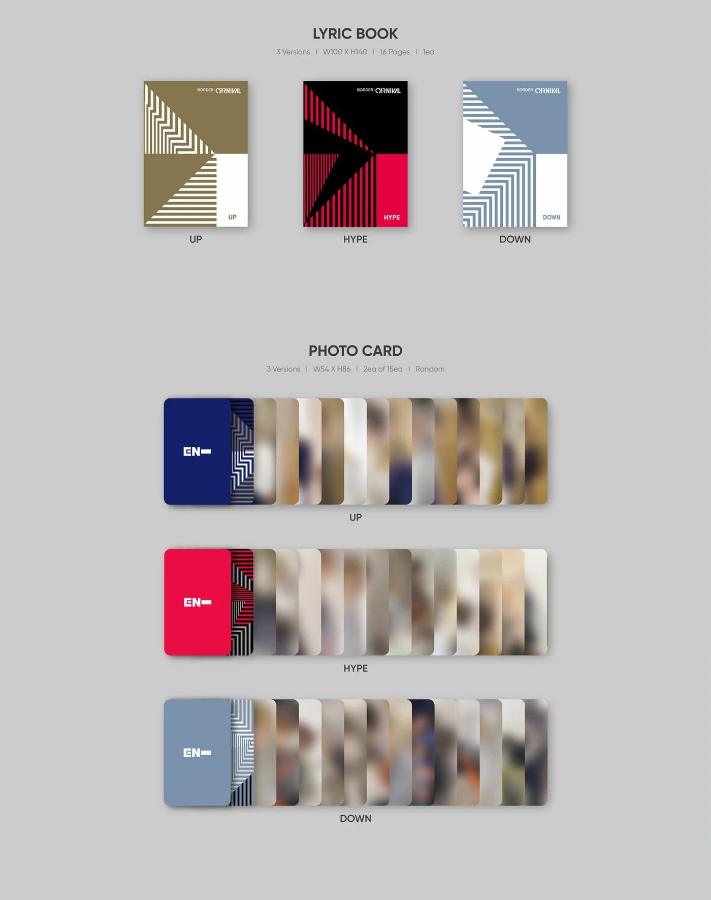 ENHYPEN MINI ALBUM VOL. 2 - BORDER: CARNIVAL