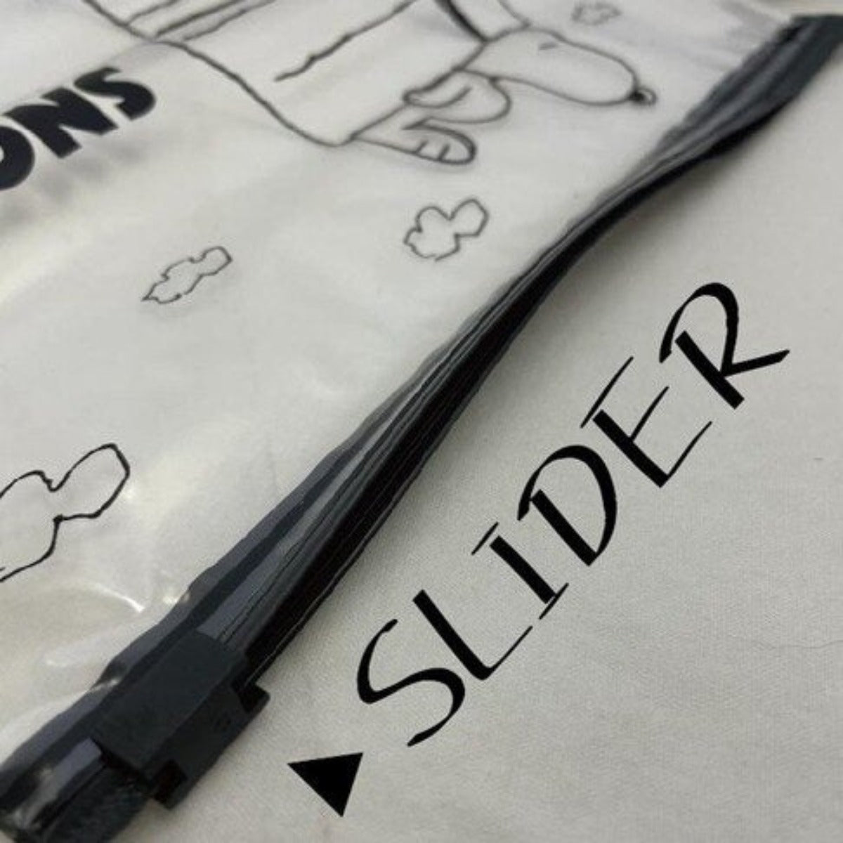 PEANUT SNOOPY© Brown WS Kitchen Slider Bag