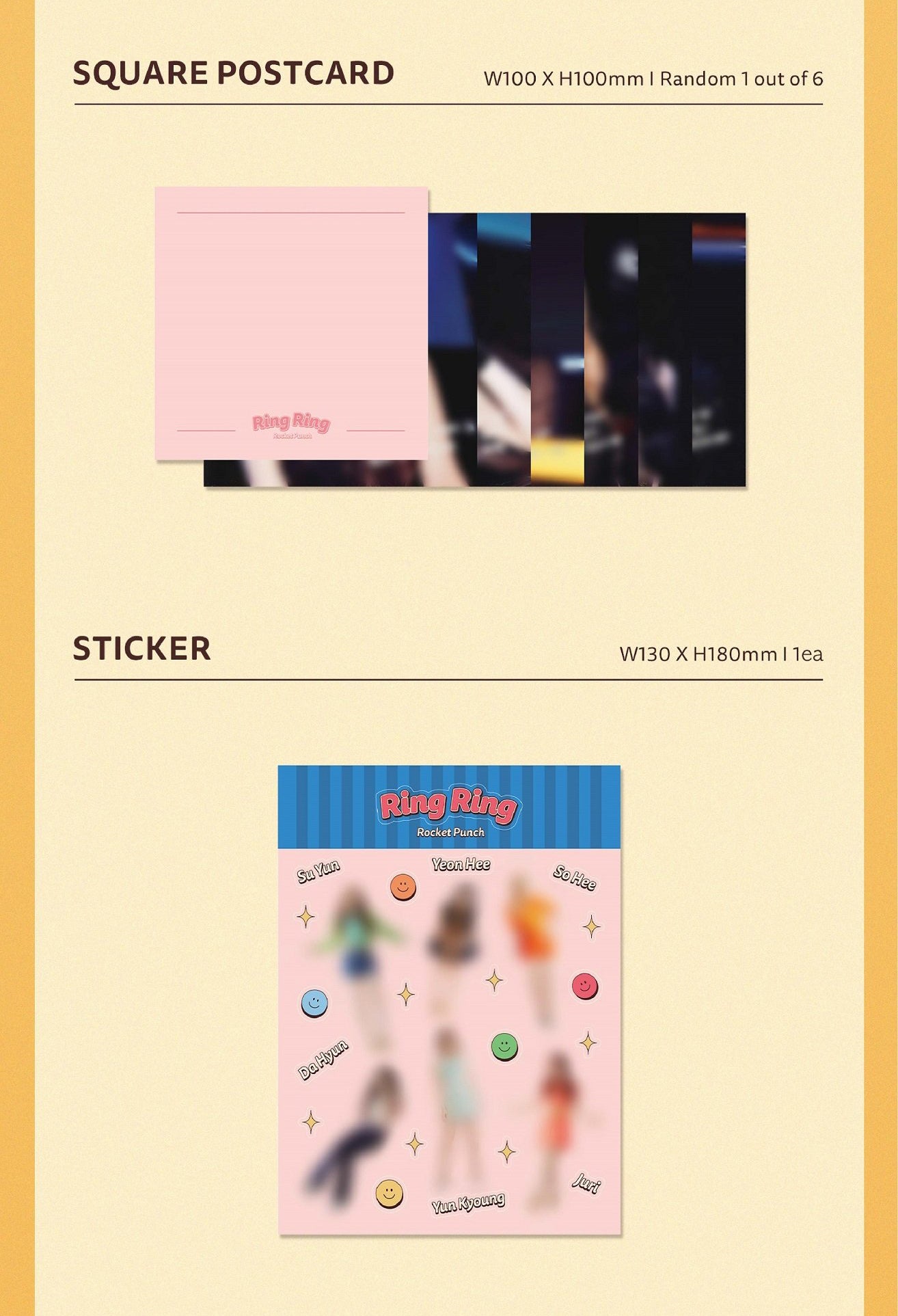 ROCKET PUNCH SINGLE ALBUM VOL. 1 - RING RING