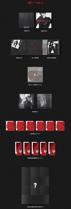 Winner : Mino (Song Min Ho) First Solo Album - XX (Random Version)