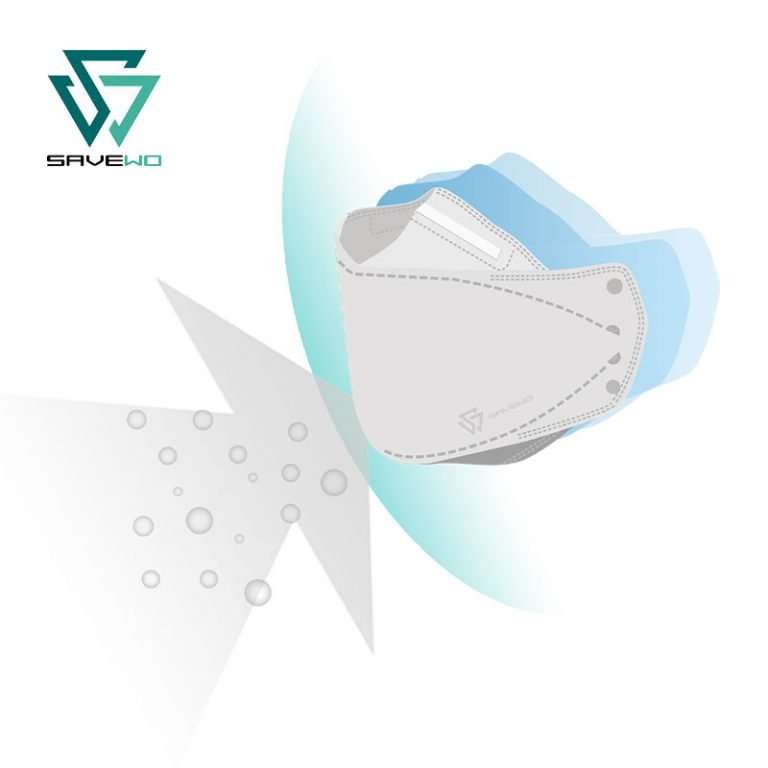 Savewo 3DMasks Kids KF White L Size LeveL 3 Mask - (30 Packs) (Hong Kong Edition)