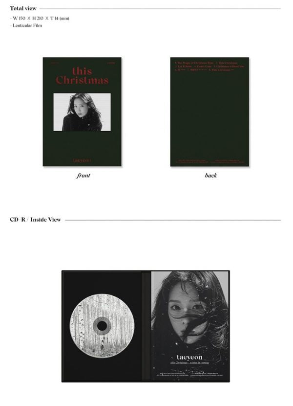 GIRLS' GENERATION: TAE YEON WINTER ALBUM - THIS CHRISTMAS – WINTER IS COMING
