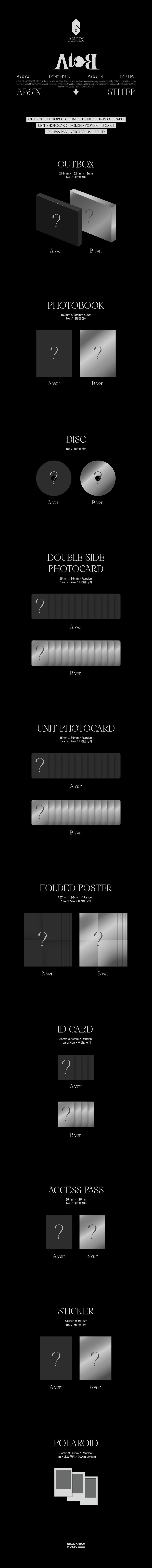 AB6IX EP Album Vol. 5 - A to B