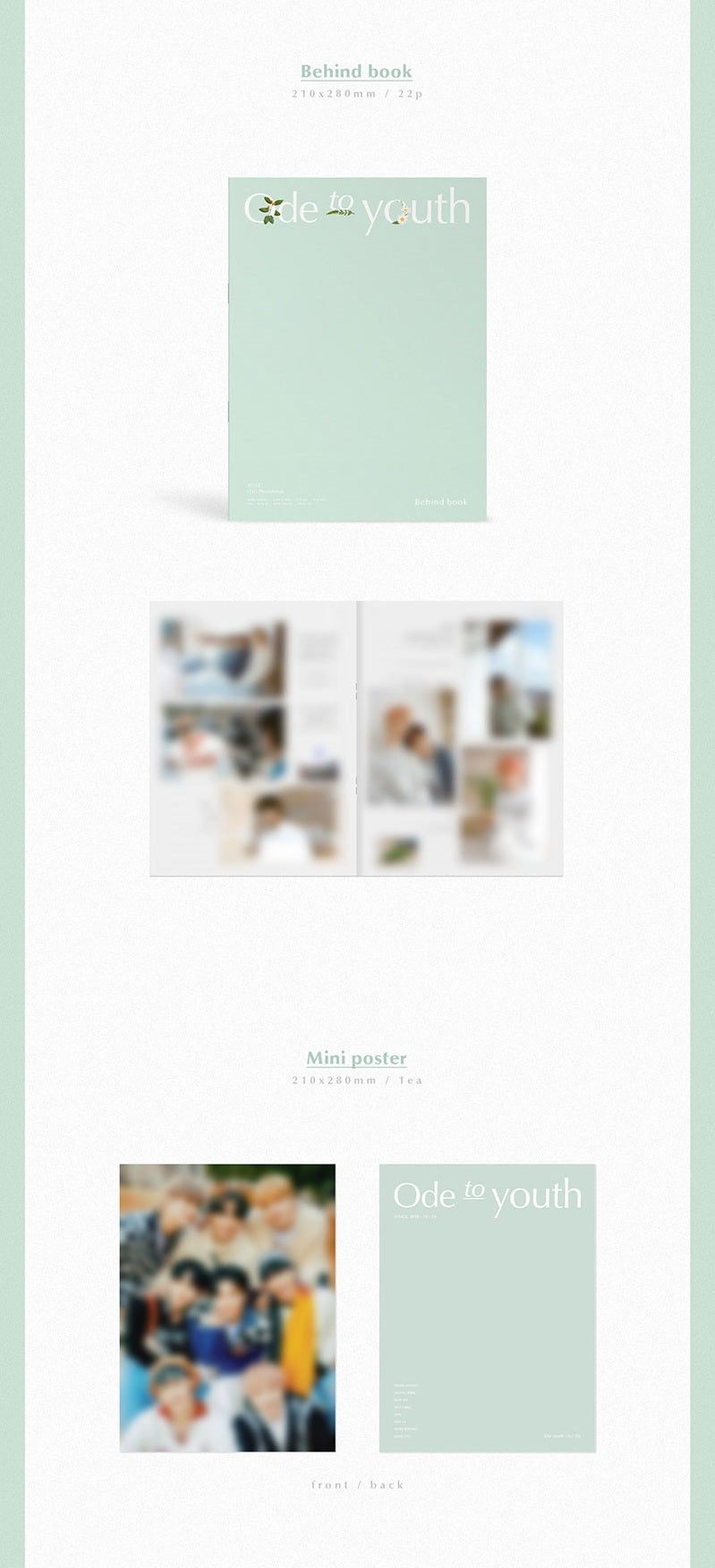 ATEEZ - ATEEZ 1ST PHOTOBOOK: ODE TO YOUTH