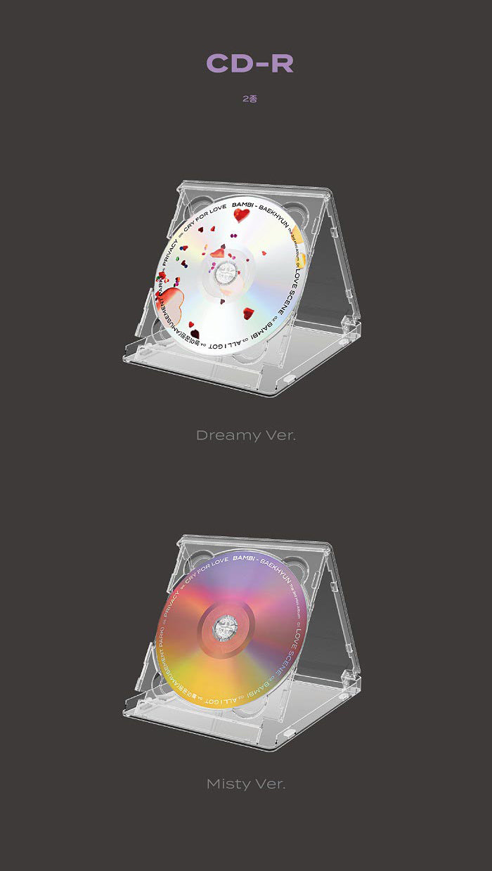EXO: BAEK HYUN MINI ALBUM VOL. 3 - BAMBI (JEWEL CASE VERSION)