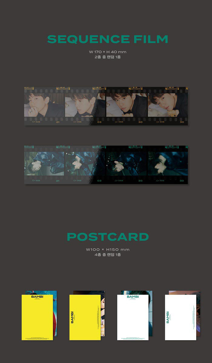 EXO: BAEK HYUN MINI ALBUM VOL. 3 - BAMBI (PHOTOBOOK VERSION)