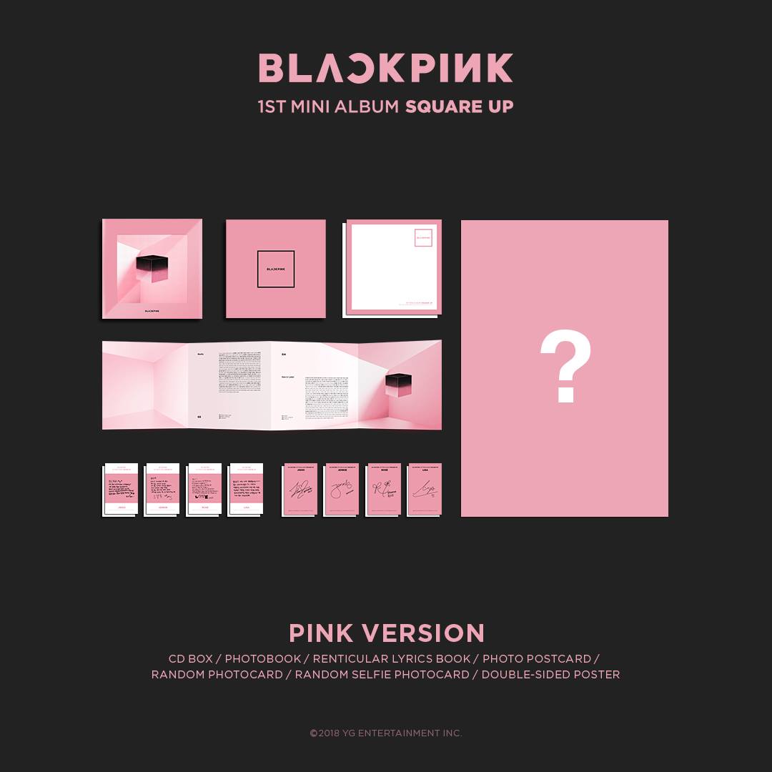 BLACKPINK Mini Album Vol. 1 - SQUARE UP - Broadcast Entertainment & Fantasia