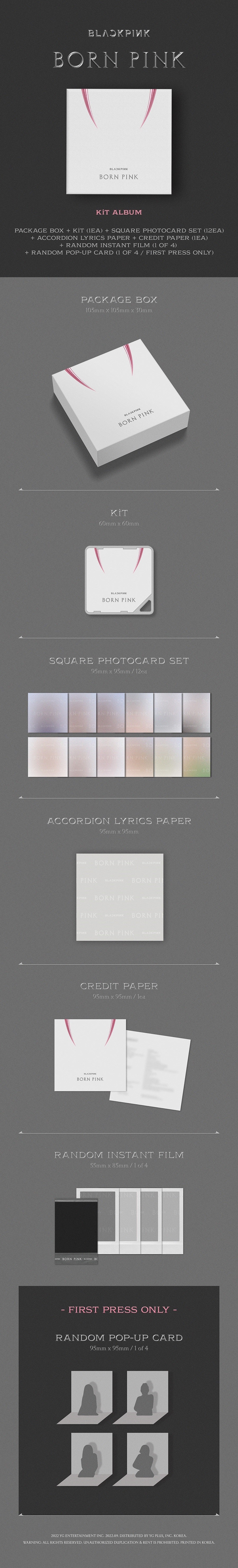 BLACKPINK VOL. 2 - BORN PINK (KIT ALBUM)