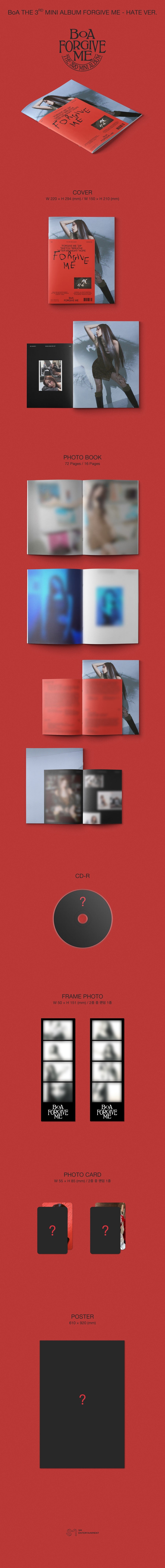 BoA Mini Album Vol. 3 - Forgive Me