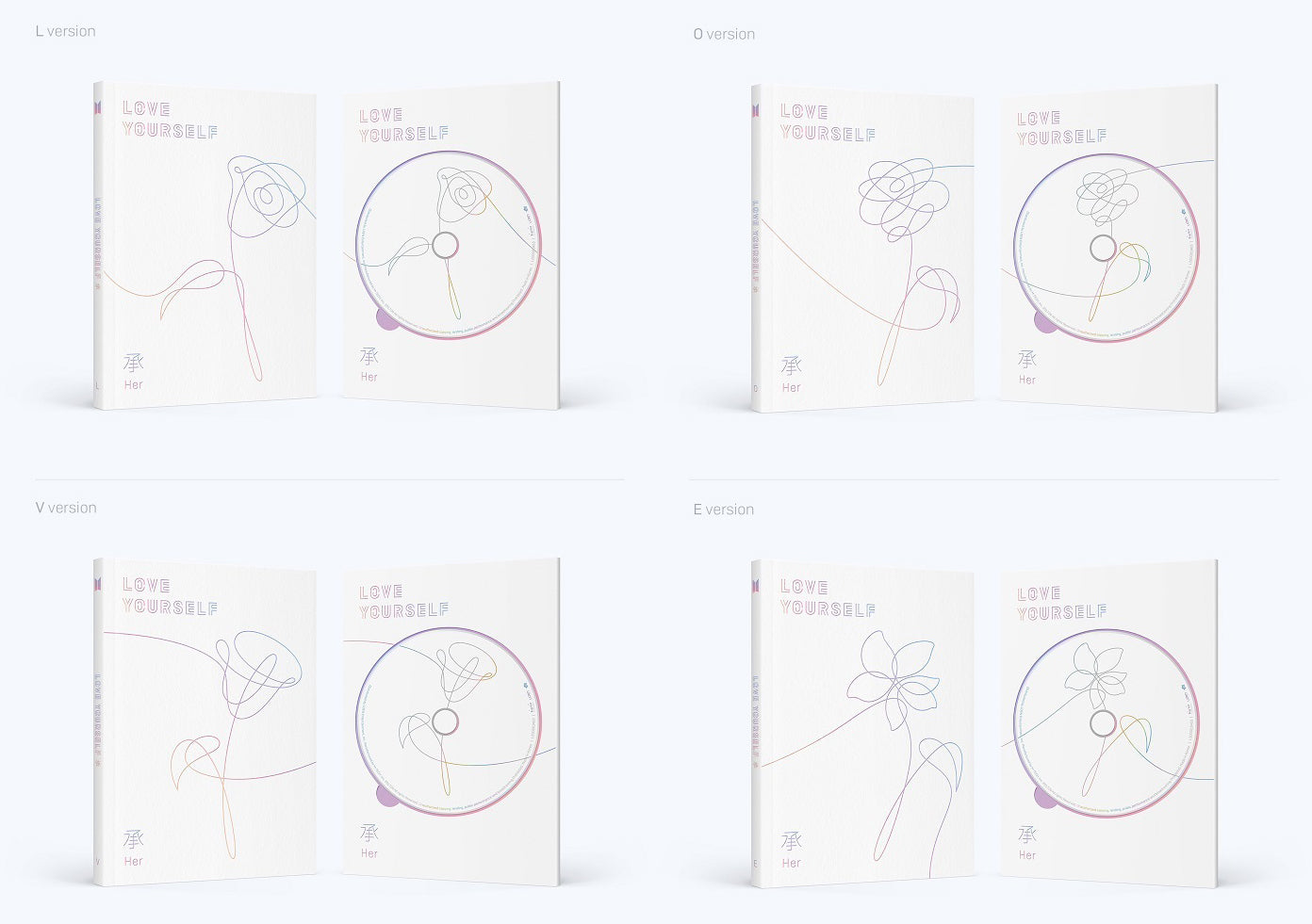 BTS MINI ALBUM VOL. 5 - LOVE YOURSELF 'HER'