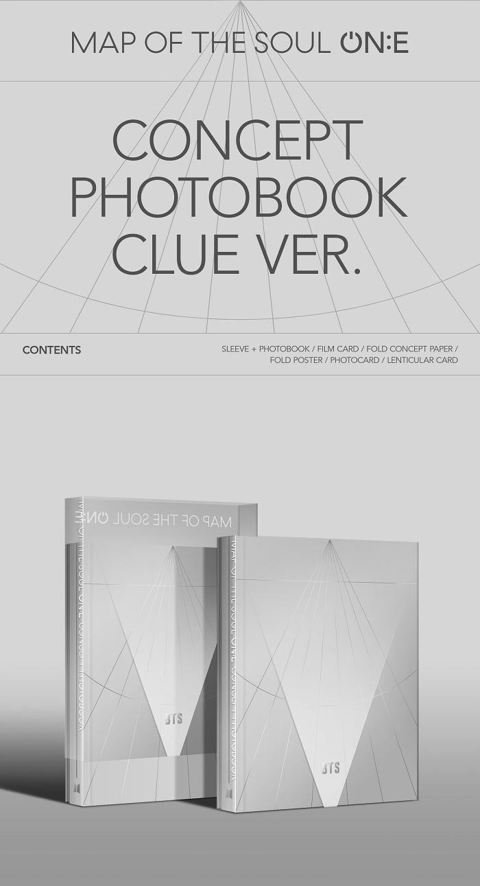 BTS - MAP OF THE SOUL ON:E CONCEPT PHOTOBOOK