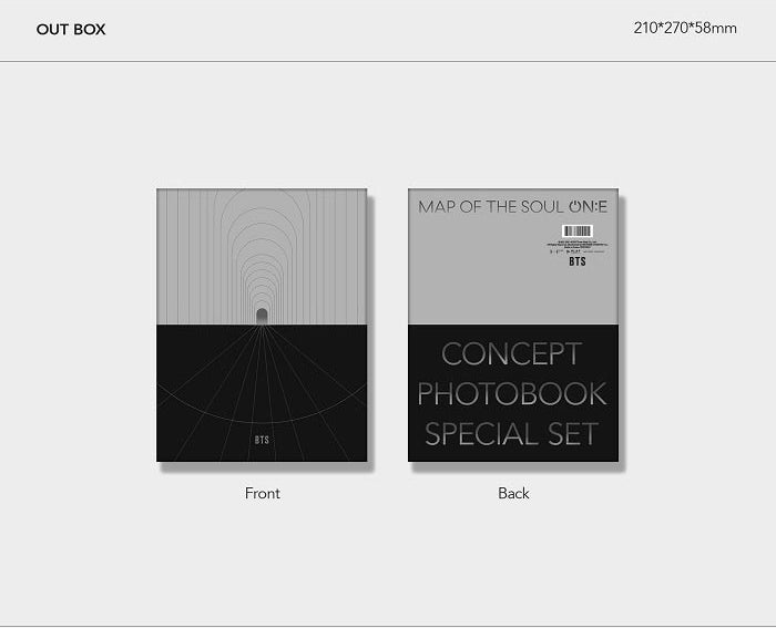 BTS - MAP OF THE SOUL ON:E CONCEPT PHOTOBOOK