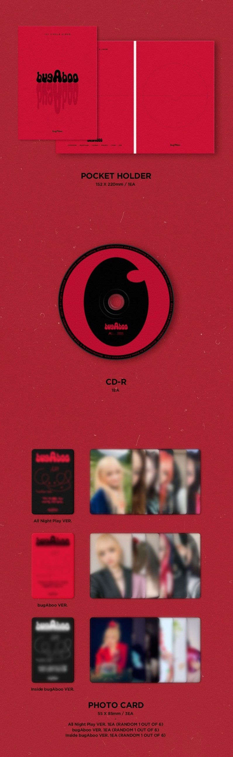 bugAboo Single Album Vol. 1 - bugAboo