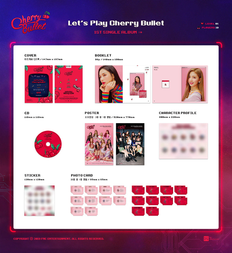 CHERRY BULLET SINGLE ALBUM VOL. 1 - LET'S PLAY
