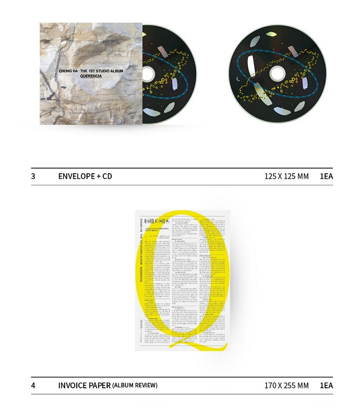 CHUNG HA STUDIO ALBUM VOL. 1 - QUERENCIA