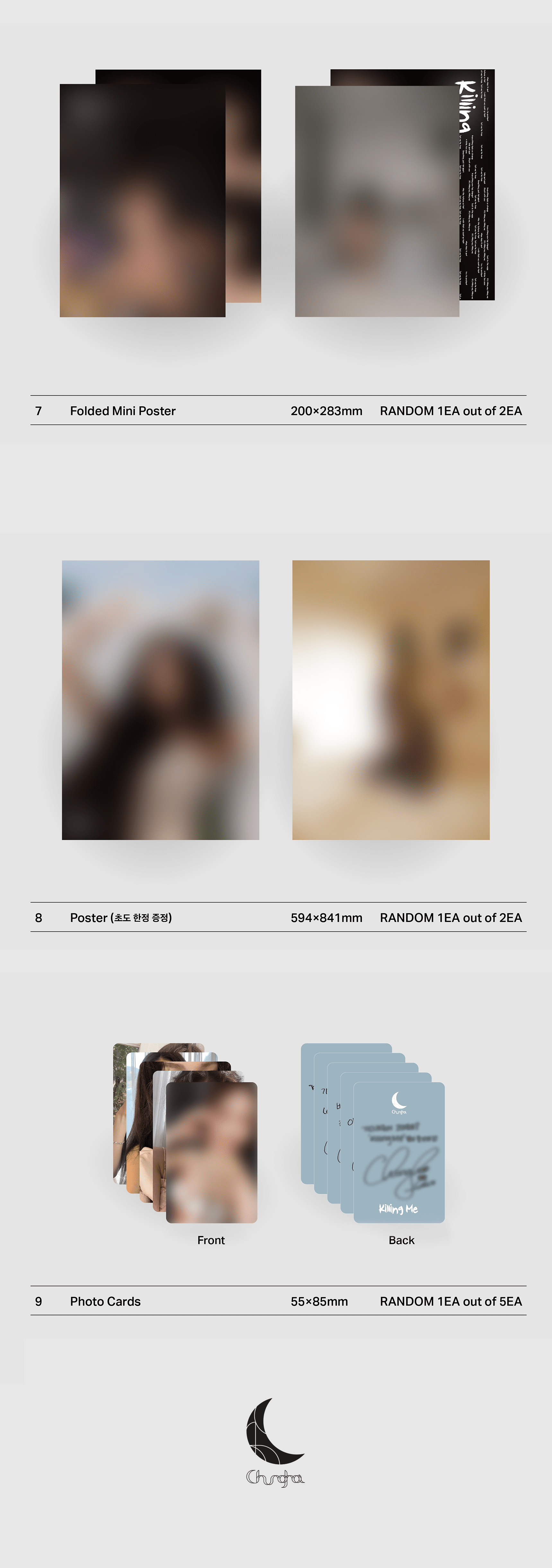 CHUNG HA SPECIAL SINGLE ALBUM - KILLING ME
