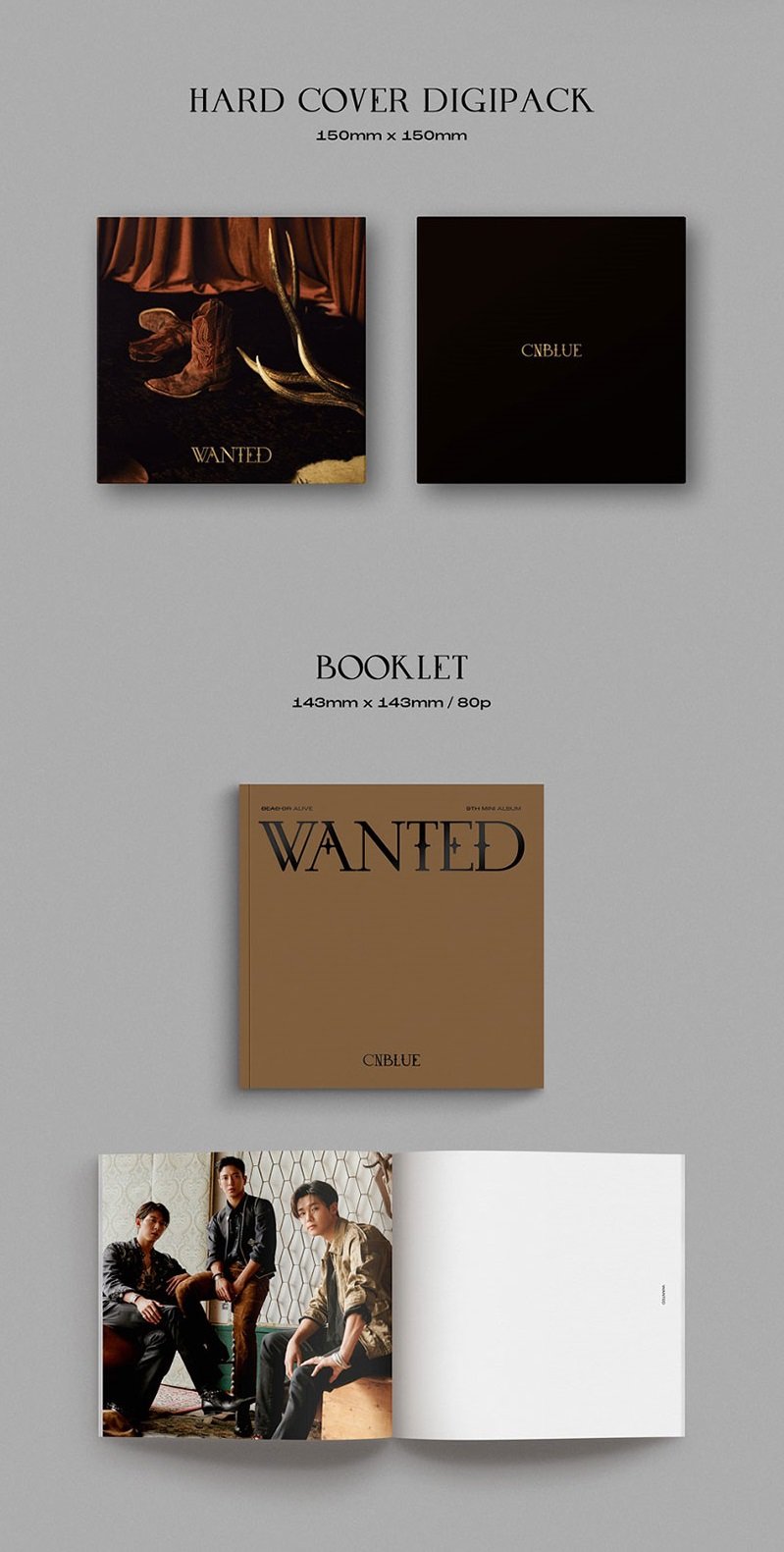 CNBLUE Mini Album Vol. 9 - WANTED