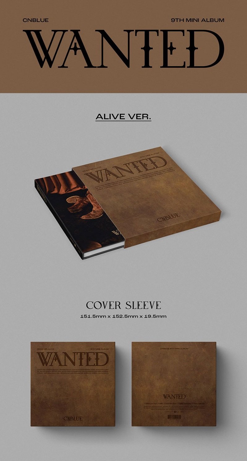 CNBLUE Mini Album Vol. 9 - WANTED
