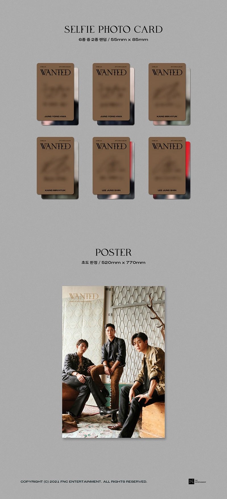 CNBLUE Mini Album Vol. 9 - WANTED