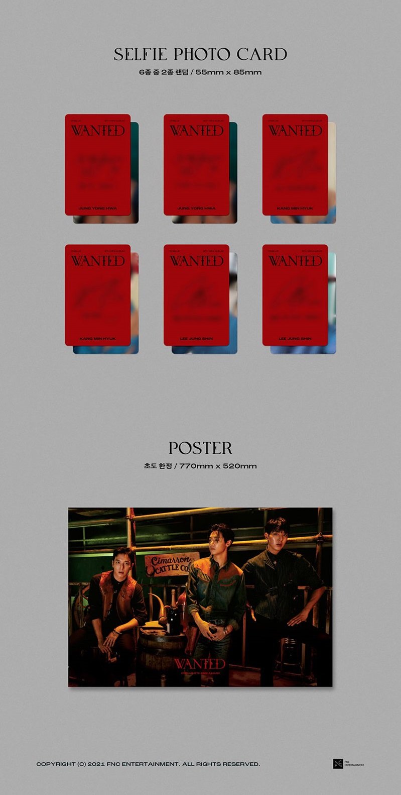 CNBLUE Mini Album Vol. 9 - WANTED