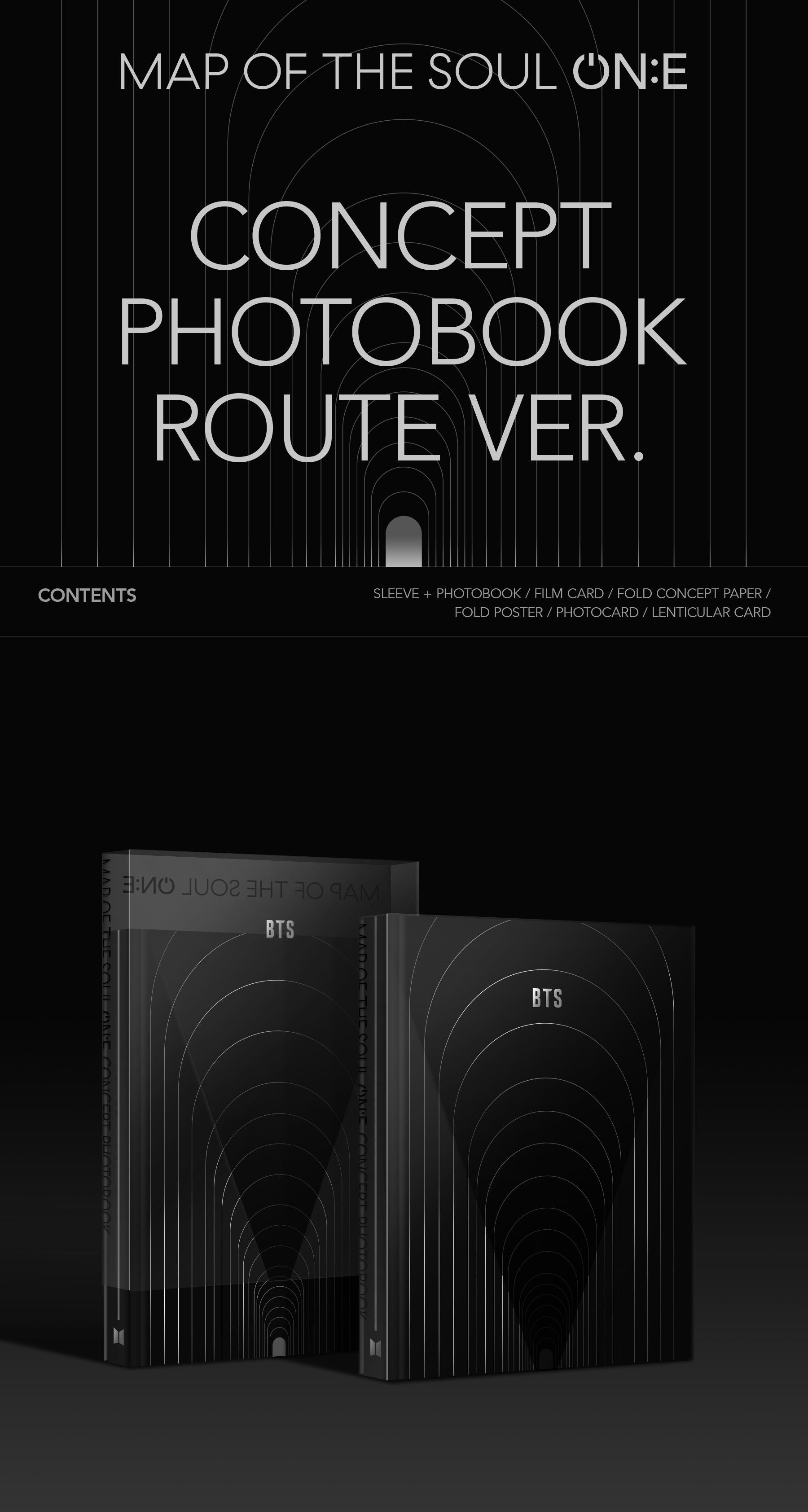 BTS - MAP OF THE SOUL ON:E CONCEPT PHOTOBOOK