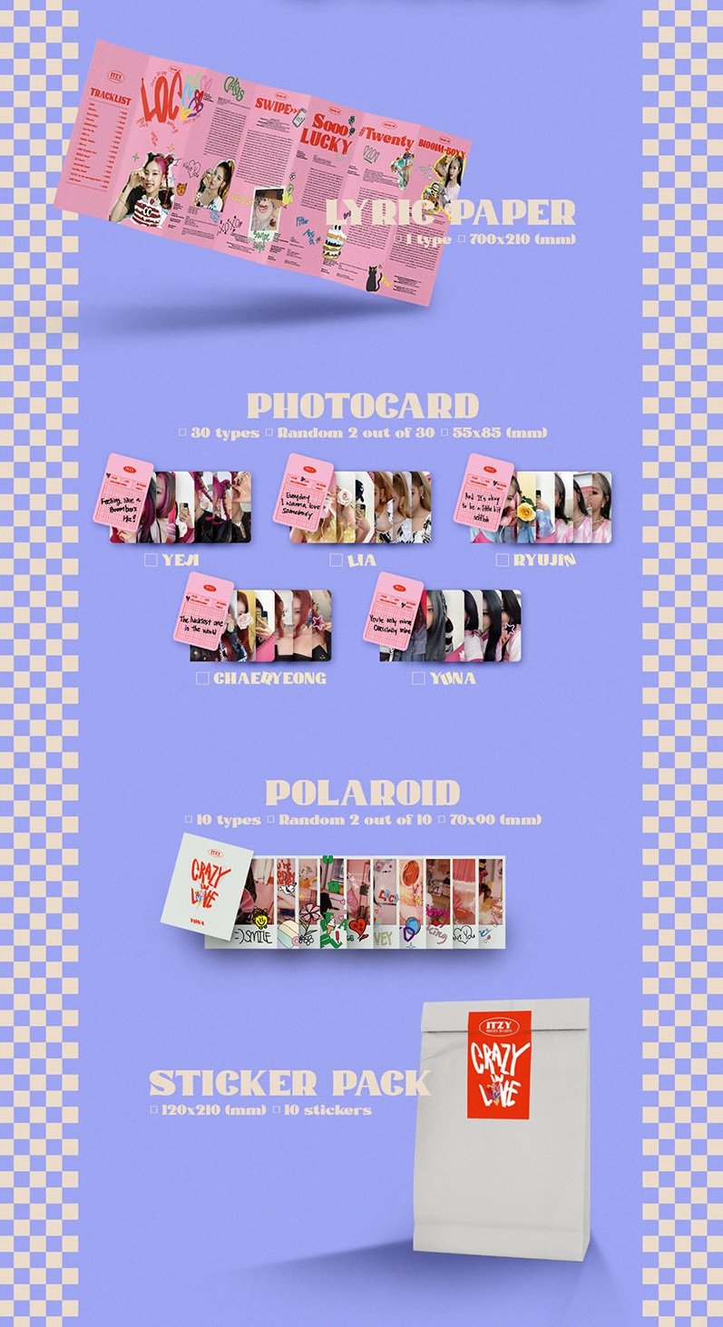 ITZY VOL. 1 - CRAZY IN LOVE
