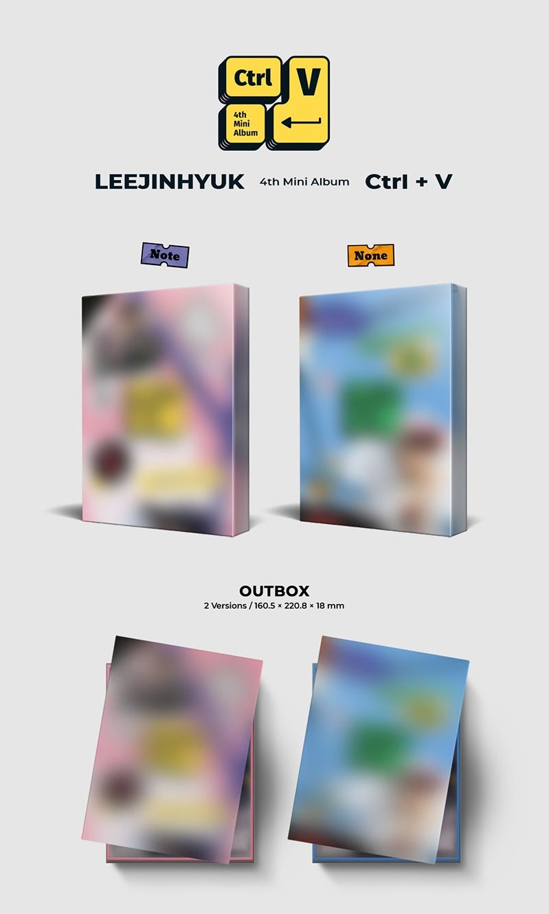 LEE JIN HYUK MINI ALBUM VOL. 4 - CTRL+V
