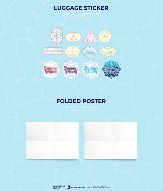 DREAMCATCHER SPECIAL MINI ALBUM - SUMMER HOLIDAY