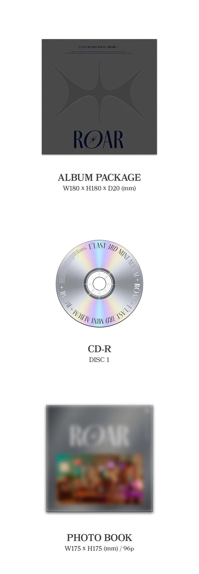 E'LAST Mini Album Vol. 3 - ROAR