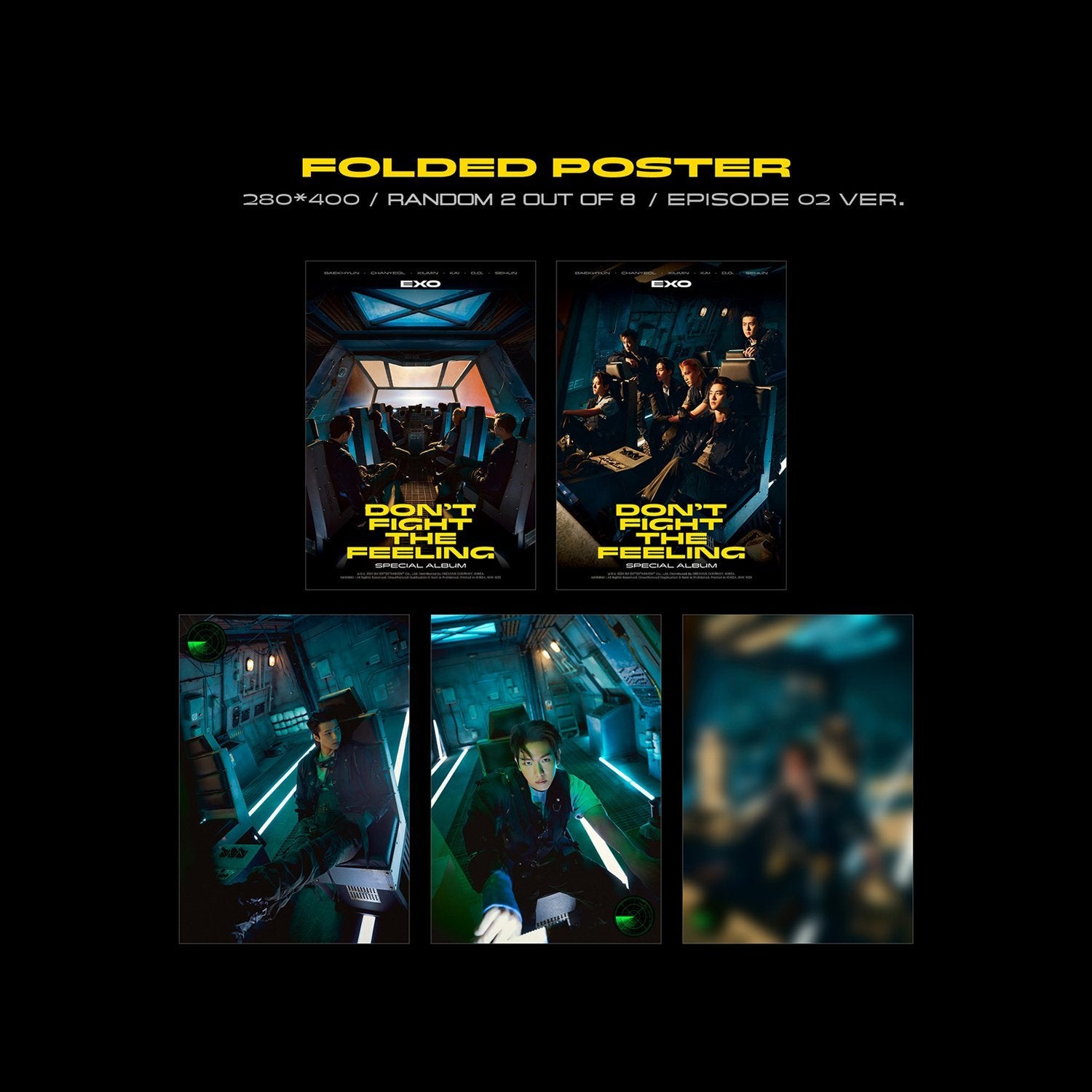EXO SPECIAL ALBUM - DON'T FIGHT THE FEELING (PHOTOBOOK VERSION 2)