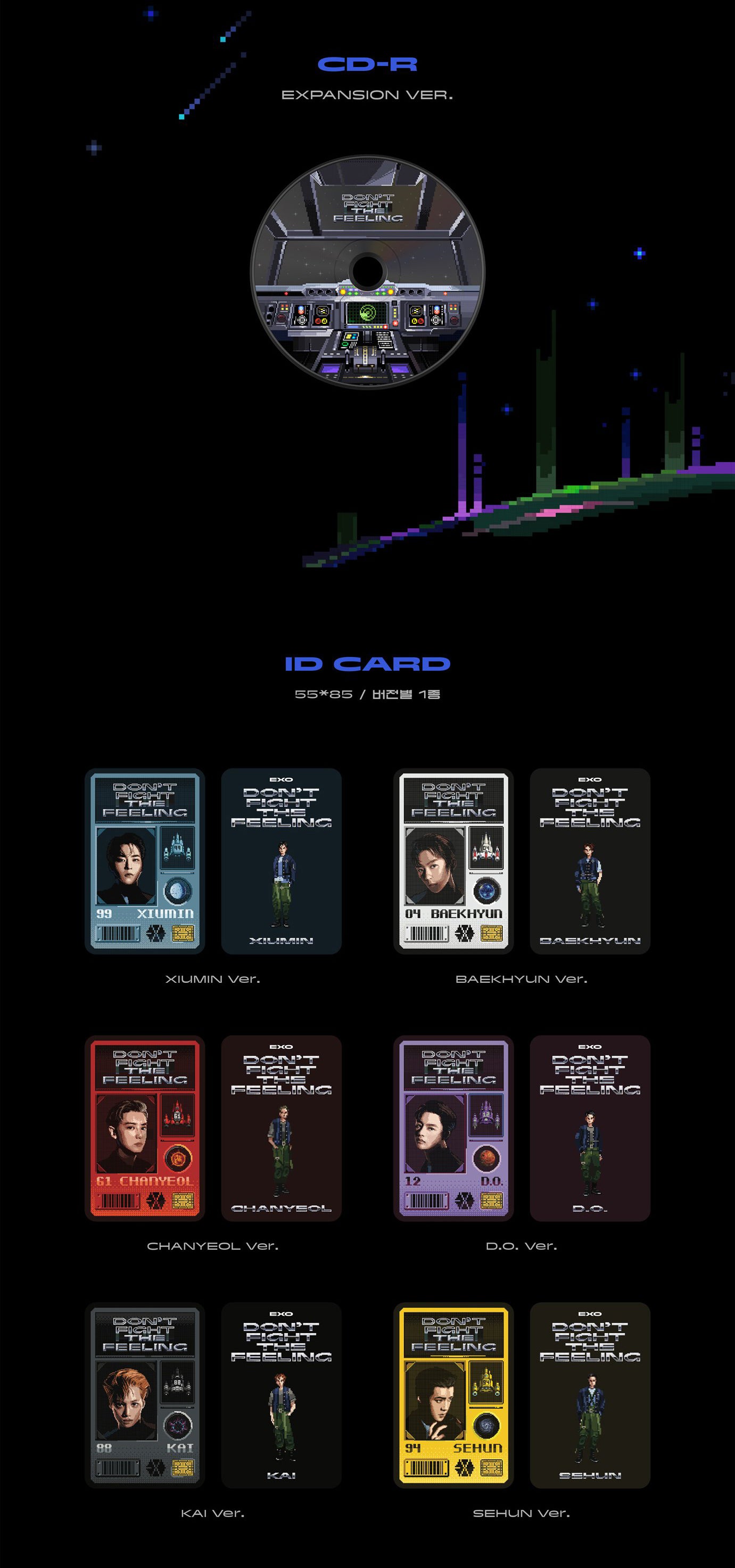 EXO SPECIAL ALBUM - DON'T FIGHT THE FEELING (EXPANSION VERSION)
