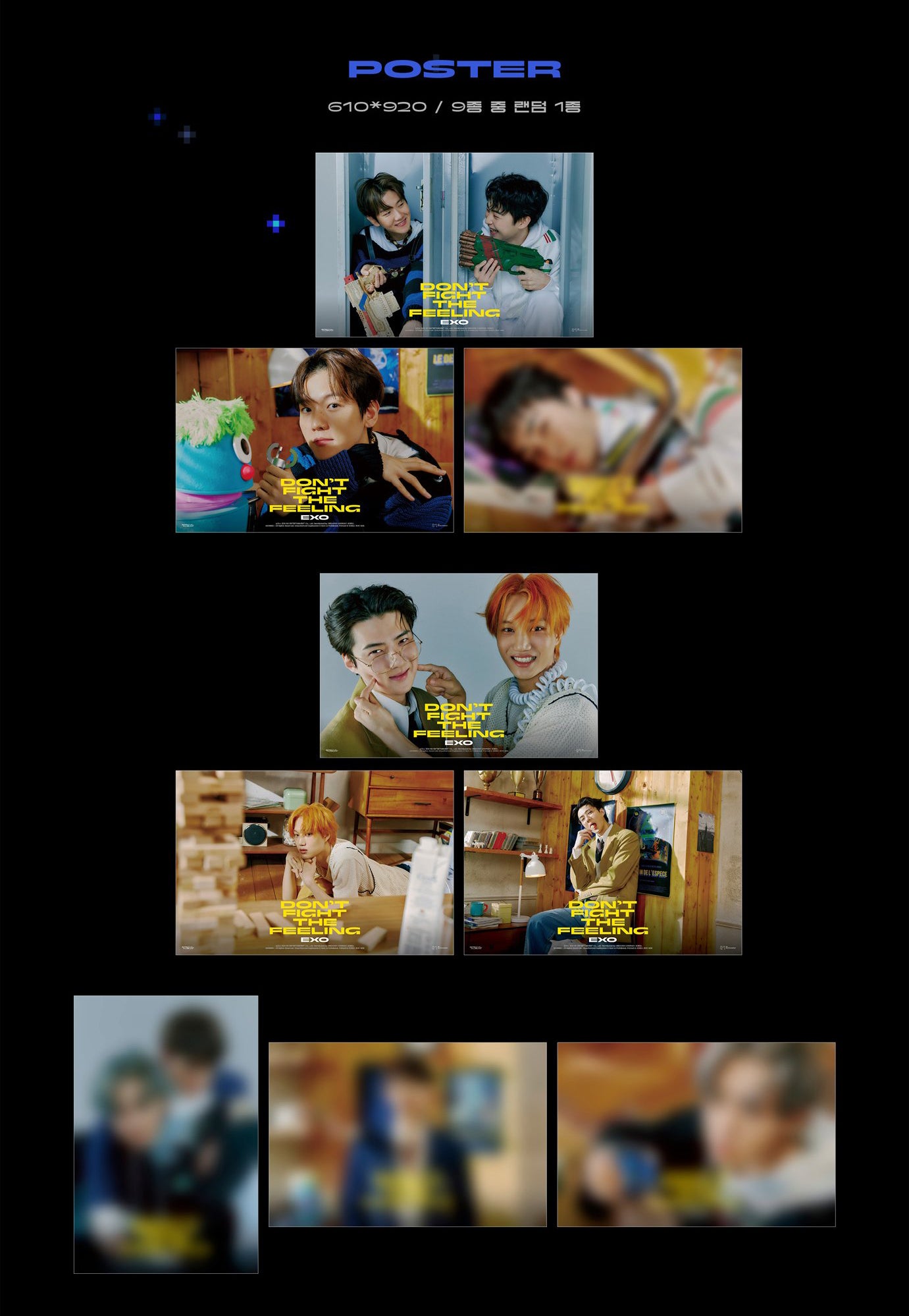 EXO SPECIAL ALBUM - DON'T FIGHT THE FEELING (EXPANSION VERSION)