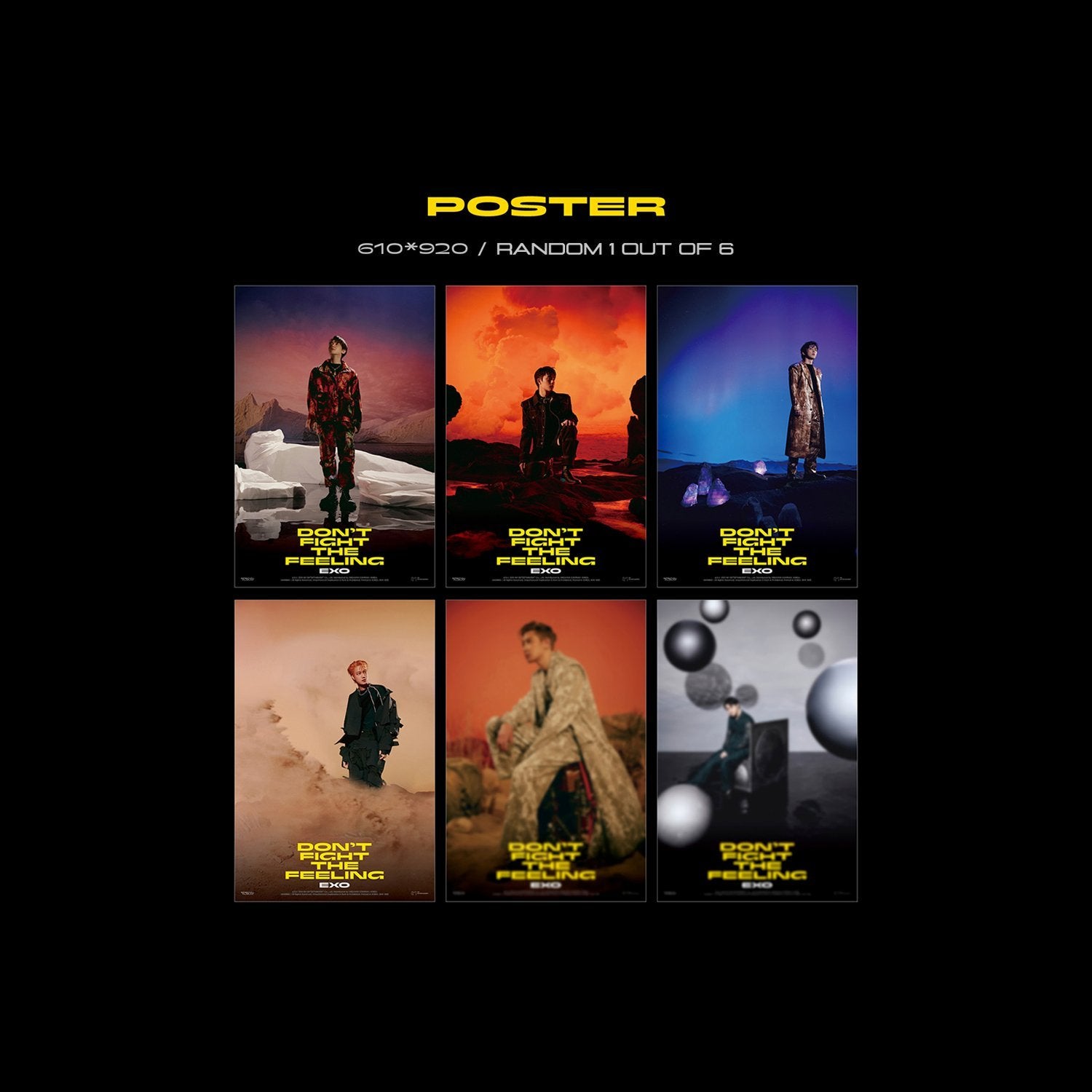 EXO SPECIAL ALBUM - DON'T FIGHT THE FEELING (PHOTOBOOK VERSION 1)
