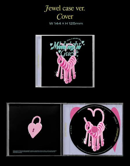 FROMIS_9 MINI ALBUM VOL. 4 - MIDNIGHT GUEST (JEWEL CASE VERSION)